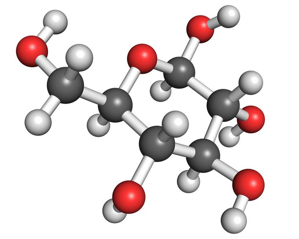En glukosmolekyl. 3102 Kolhydrater 4